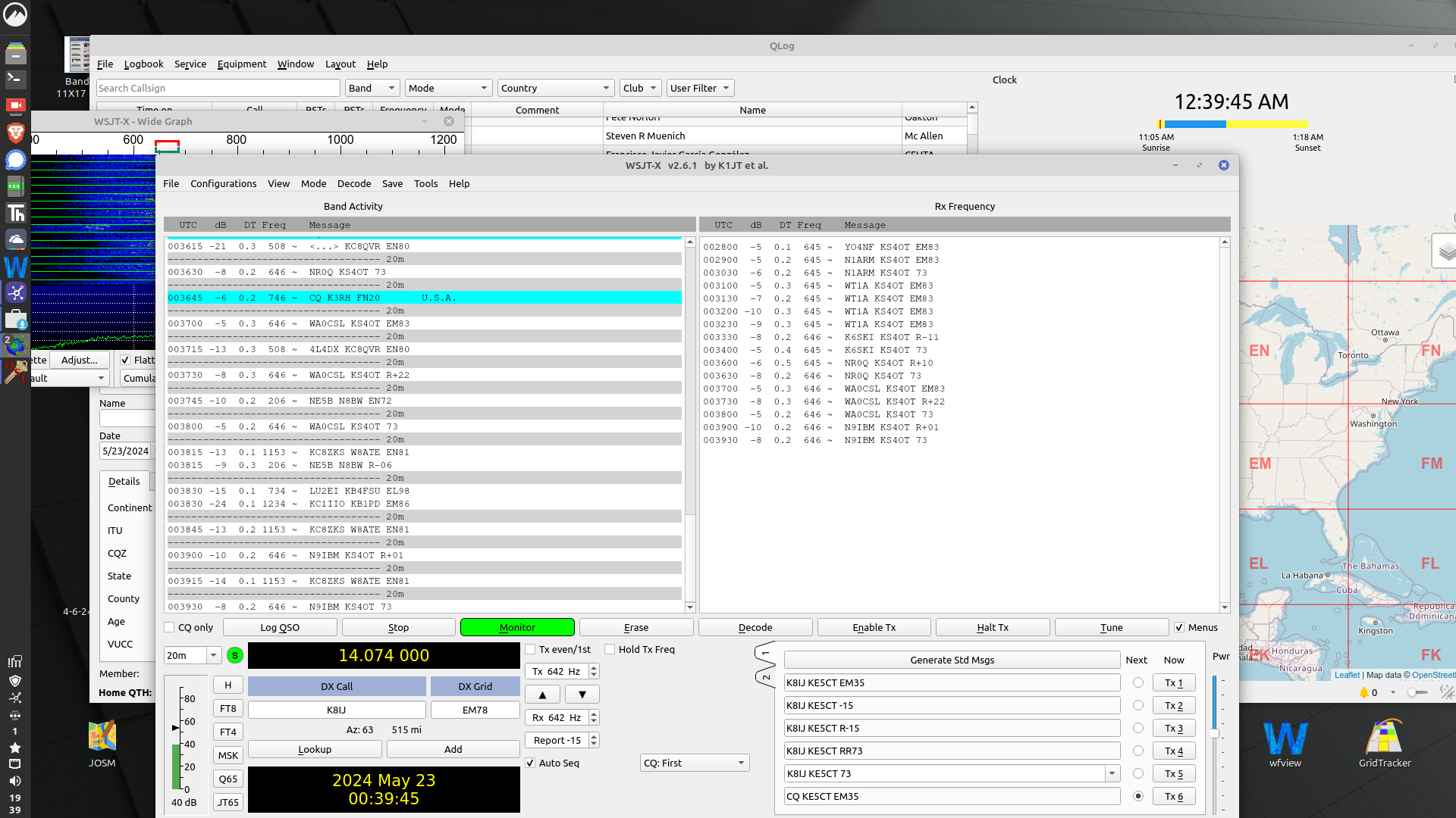 Digital ham radio under Linux.